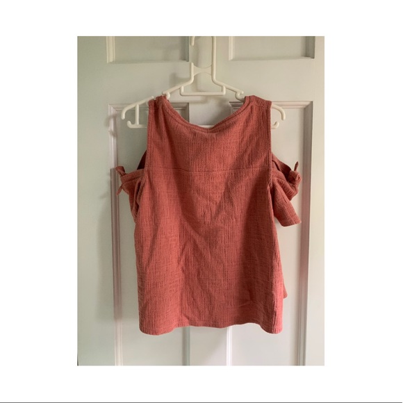 Madewell cold shoulder top - Picture 5 of 6